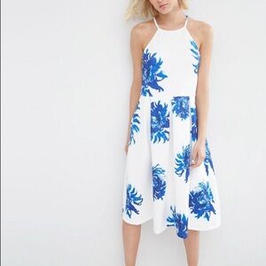 ASOS floral Midi Dress